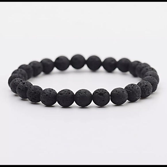 Lava Stone Bracelet Essential Oil Diffuser Jewelry - Picture 5 of 5